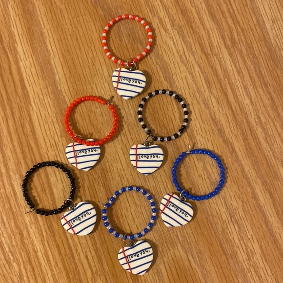 Other - I Love You Valentine Wine Charms